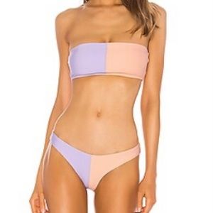 Revolve two-tone bikini - M